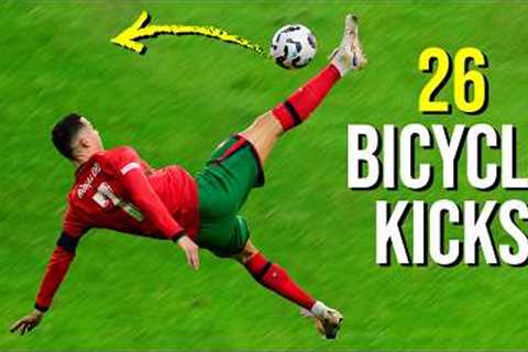 Imagine if Cristiano Ronaldo scored these 26 BICYCLE Attempts... 😱