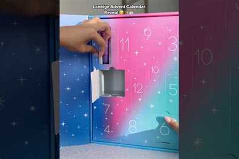 SPOILER! What's Inside Laneige's Advent Calendar? #unboxing