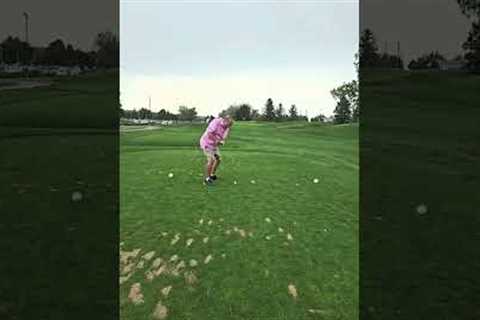 Nae Wind,Nae Rain,Nae Golf!  I hit my golfball left!