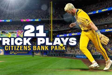 All 21 Trick Plays from Phillies' Citizens Bank Park | Savannah Bananas