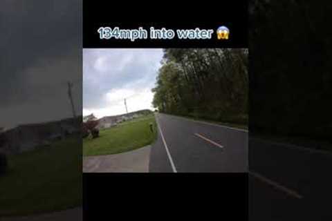 RC Car Crashes Into Water At Over 130mph