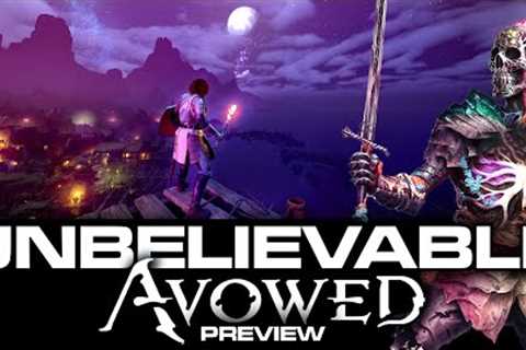 So I played 8 HOURS of Avowed... NEW Gameplay Reveal Hands-on Preview on PC for Xbox Series S &amp; ..