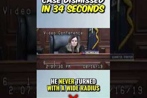 Case DISMISSED in 34 SECONDS!