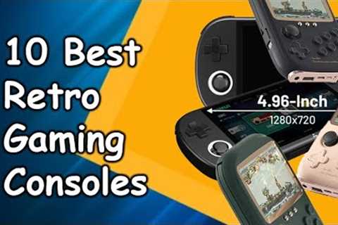 Top 10 Best Retro Gaming Consoles | Retro Game Console 2024
