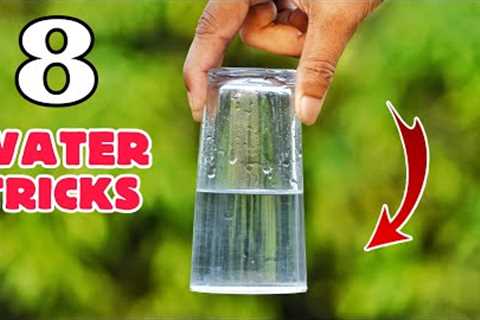8 Amazing Water Experiments At Home || Easy Science Experiments With Water