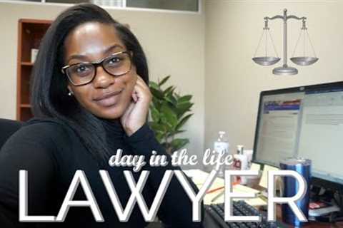 REAL DAY IN THE LIFE AS A LAWYER | 9 to 5 life