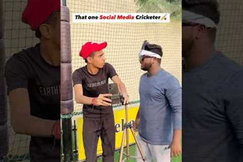 Social Media 𝘾𝙧𝙞𝙘𝙠𝙚𝙩𝙚𝙧 🤣😂| In Frame : @raachhit | #shorts #youtube #trending #video #yt