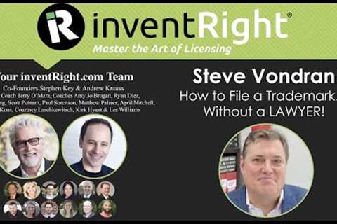 File & Register a Trademark WITHOUT a Lawyer! Feat. Attorney Steve