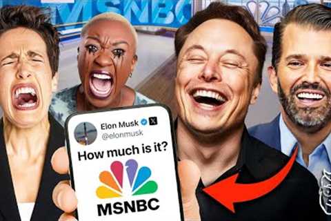 Elon Shocks World: Announces He Is BUYING MSNBC!? Internet Rejoices, Libs On Suicide Watch: 🤣