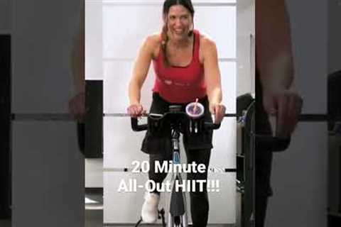 20 Minute HIIT Spin Class with Cat Kom of Studio SWEAT onDemand - Take the challenge. Feel the burn!