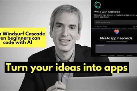 Windsurf Cascade, an AI coding tool easy enough for beginners