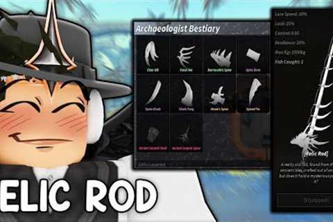 How to Get NEW RELIC ROD and FULL BESTIARY in FISCH UPDATE (Roblox Fisch)