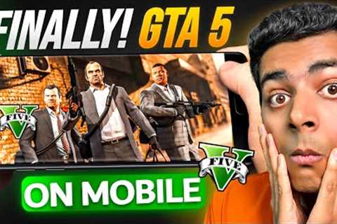 I Tried GTA 5 On My ANDROID Phone Without Cloud Gaming | *NO CLICKBAIT*