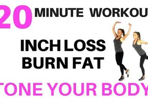 EXERCISE AT HOME - 20 MINUTE WORKOUT TO LOSE WEIGHT, BURN CALORIES ,TONE YOUR BODY FOR WOMEN AT HOME