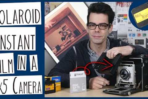 Using Polaroid 600 Film in a 4x5 Camera | MAKING AN INTEGRAL FILM BACK