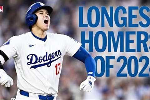 These balls were ANNIHILATED! 🤯 The BIGGEST HOME RUNS of the 2024 season!