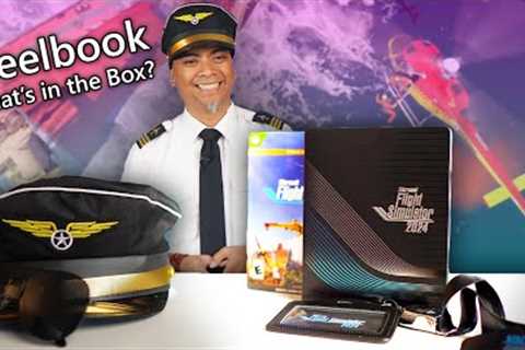 Unboxing the Microsoft Flight Simulator 2024 Premium Deluxe Jumbo Steelbook Edition