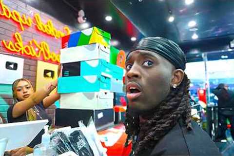 Kai Cenat Goes Shopping In LA!