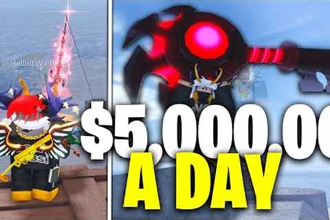 FASTEST Way to Make MONEY in Roblox Fisch For BEGINNER