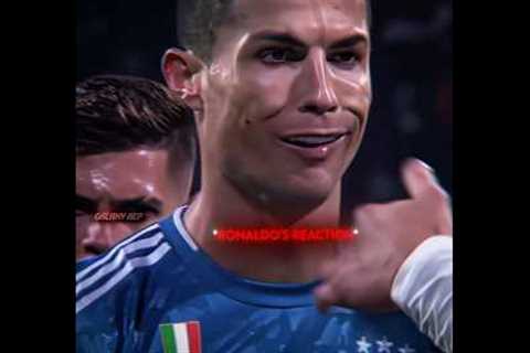 Ronaldo Funny Reaction 😂 #cristiano #ronaldo #football #shorts #edit #fyp #juventus #cr7