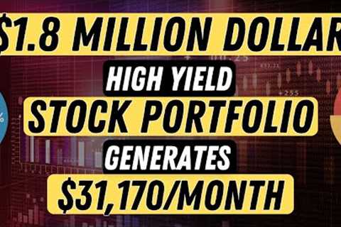 My $1.8 Million Stock Portfolio Unveiled | $31,170/Month Passive Income - UPDATE #42