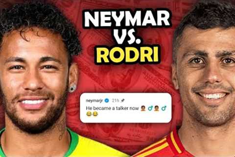 🔥 Neymar Jr Angry On Rodri | Defend Vini | Explain In Hindi