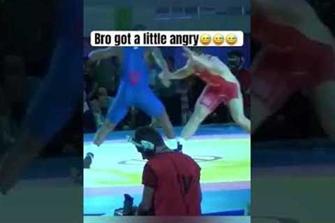 #wrestling #sports #trending #wrestler #fighting #angry #funny #slap #memes