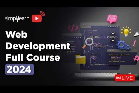 Web Development Full Course | Web Development Tutorial For Beginners | Learn it 🔴LIVE | Simplilearn