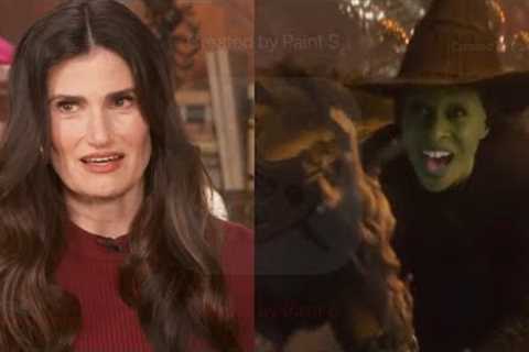 Idina Menzel Reacts To Cynthia Erivo's 'Defying Gravity'