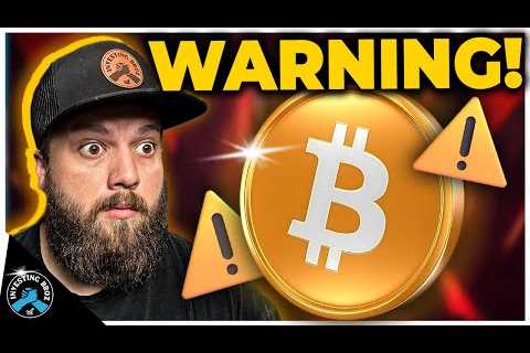 ⚠️ BITCOIN DROPPING To $80k?! ⚠️ (Good News For Altcoins?)