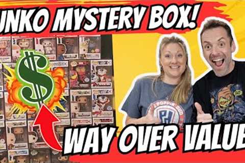 This Funko Pop Mystery box has GONE WAY OVER VALUE! $100 Funko Pop Mystery Box Unboxing!