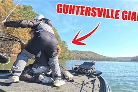 I CAUGHT A GIANT In a High School Fishing Tournament (Lake Guntersville)