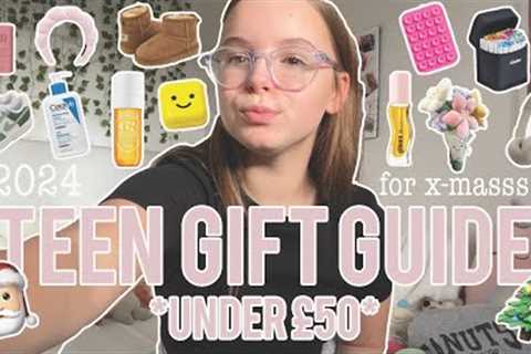 CHRISTMAS GIFT GUIDE 🎅🏻🎁 *teen girls, 100+ ideas &amp; under £50* // All about Audrey