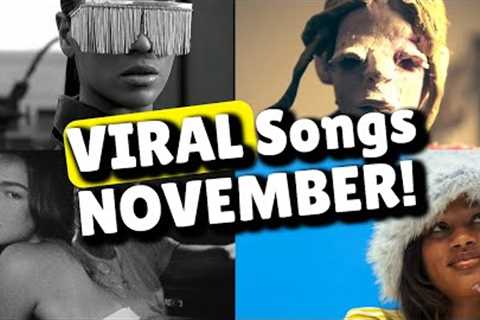 Top 40 Songs that are buzzing right now on social media! - 2024 NOVEMBER!