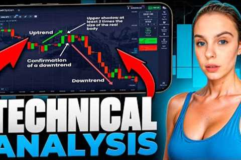 TECHNICAL ANALYSIS FOR BEGINNERS ➜ IQ OPTION STRATEGY | MOBILE TRADING | BINARY OPTIONS LIVE TRADING