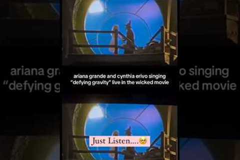 Their voices 😱✨ #shorts #arianagrande #vocals #wicked  #icon #talent #viral #tiktok #iconic #fyp