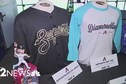 Here are some of the giveaways at 2023 D-backs home games
