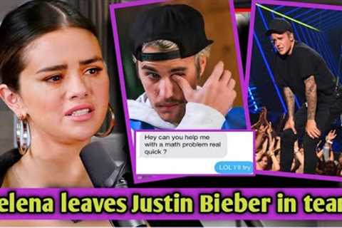 Selena Gomez’s AMA Speech Leaves Justin Bieber in Tears  A Story of Empathy, Growth, and Healing