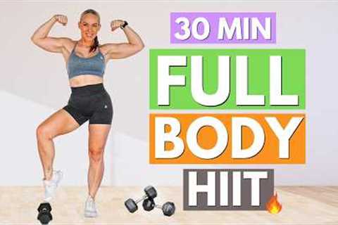 Full Body Dumbbell Workout At Home for Weight Loss | NO REPEATS