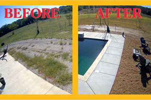 Pool Construction Timelapse | Backyard becomes a dream Oasis!