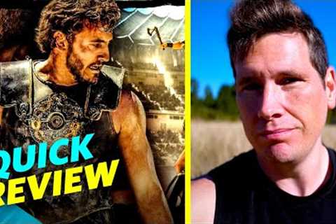 Gladiator II Quick Movie Review - First Impression