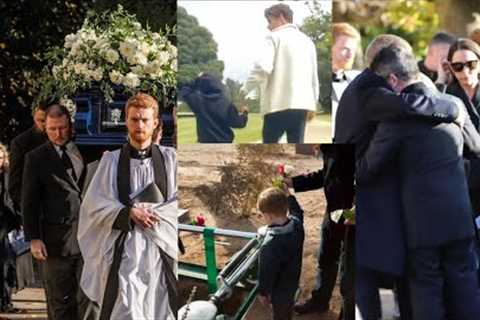 Liam Payne's Son Bear Crying At His Funeral Allegedly, Simon Cowell Comforts Liam's Parents...