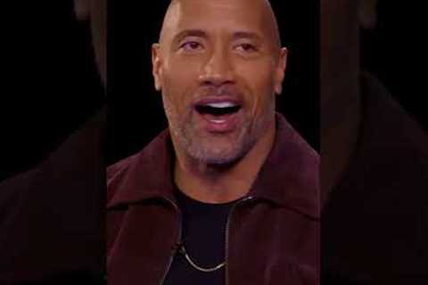 The Secret Behind Dwayne The Rock Johnson's Eyebrow Raise... #shorts