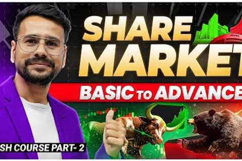 Share Market Basics LIVE DEMO For Beginners CRASH COURSE Part 2 | Start Investing in Stock Market