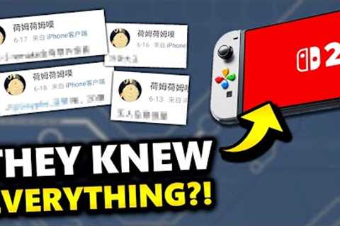 The Latest Nintendo Switch 2 LEAK Just Got a HUGE TWIST [Rumor]