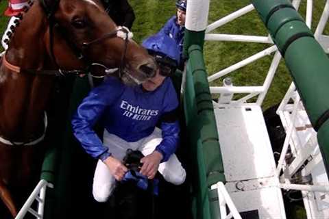DRAMA at the start! Will Buick is head-butted by an adjacent horse but the starter let's them go!