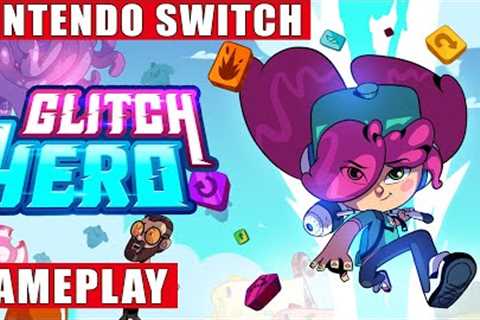 Glitch Hero Nintendo Switch Gameplay