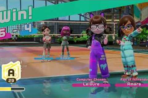 Nice Games With @sleepyheadswitch. Nintendo Switch Sports: Volleyball.