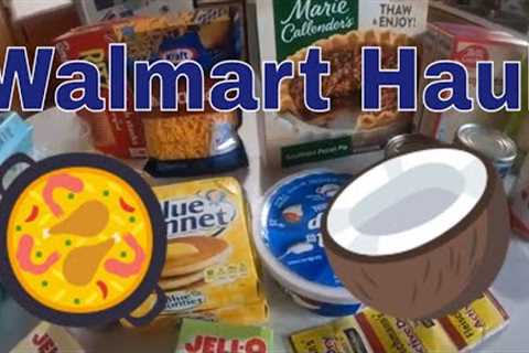 Walmart Shopping Spree: Check Out My Haul!