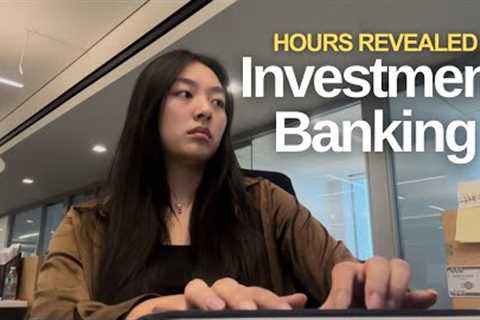 1 week as an investment banker in NYC